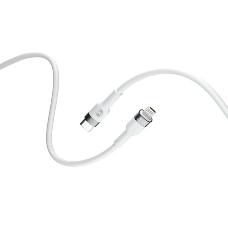 Forever kabel Flexible USB-C - Lightning 2,0 m 20W biały