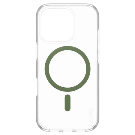 CARE by PanzerGlass Flagship Case iPhone 16 Pro 6,3&quot; grün/grün MagSafe 1370