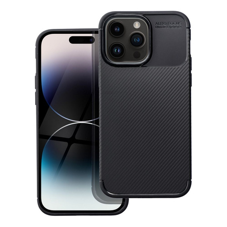 Futerał CARBON PREMIUM do IPHONE 14 Pro Max czarny