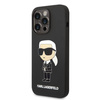 Karl Lagerfeld Silicone NFT Ikonik - Etui iPhone 14 Pro (czarny)