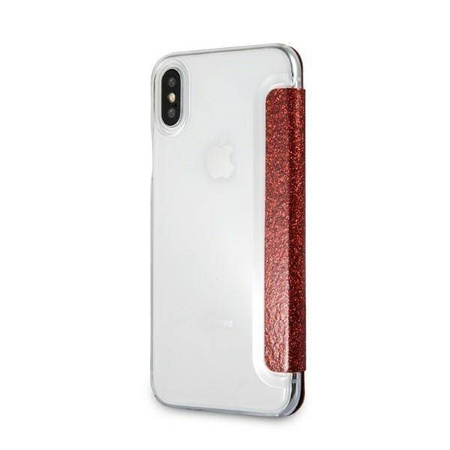 Original Case IPHONE X / XS Karl Lagerfeld Book Valentine red