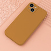 Nakładka Silicon do Samsung Galaxy A15 4G / A15 5G karmelowa