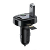 Transmiter Bluetooth / ładowarka do samochodu Baseus S-09A (Overseas Edition) - czarny
