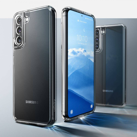Etui SAMSUNG GALAXY S22 Spigen Ultra Hybrid Crystal Clear transparentne