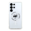 KARL LAGERFELD futerał do SAMSUNG S25 Ultra KLHMS25LHLSCHH (Magnetic IML Metal Choupette Head) biały