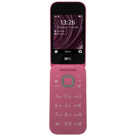 Telefon HMD 2660 Flip TA-1711 DS czerwony