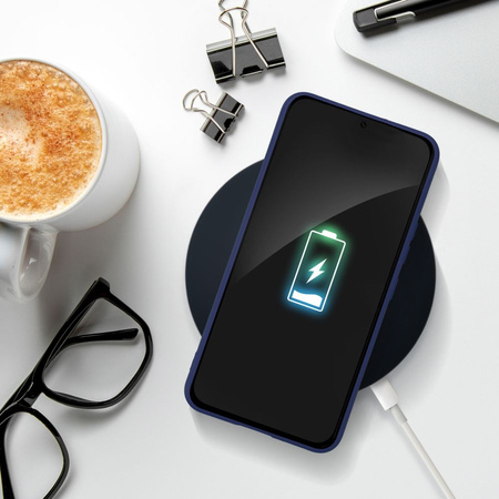 Futerał SOFT do SAMSUNG Galaxy A34 5G ciemny niebieski