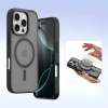 Dux Ducis Lawa Leather Case for iPhone 16 Pro Max - Black