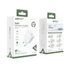 Acefast ładowarka sieciowa GaN USB Typ C 30W, PD, QC 3.0, AFC, FCP biały (A21 white)