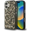 Karl Lagerfeld IML Leopard Pattern MagSafe Case für iPhone 16 - Braun
