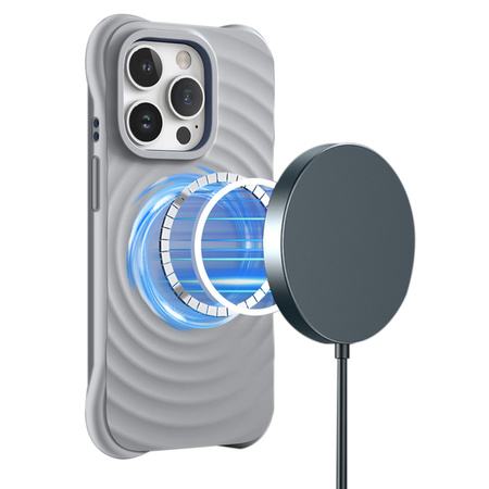 Nakładka Circle Mag do Samsung Galaxy S24 szara