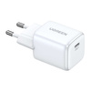 GaN 20W USB-C charger Ugreen Nexode mini CD318 - white