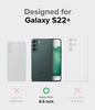 Ringke Folio Signature skórzane etui z klapką do Samsung Galaxy S22+ (S22 Plus) czarny (FSS118R262)