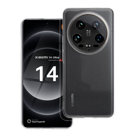 Futerał CLEAR CASE 2 mm do XIAOMI 14 ULTRA (camera protection) transparentny