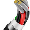 BASEUS kabel USB A do Typ C PD 100W 2m czarny P10320102114-02