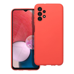 Futerał SILICONE do SAMSUNG Galaxy A13 4G brzoskwiniowy