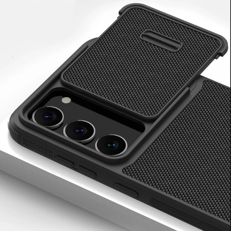 Nillkin Textured S Case for Samsung Galaxy S23, armored cover with camera cover, black