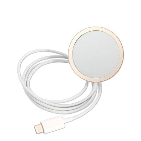 Guess Bundle Pack MagSafe 4G - Zestaw etui + ładowarka MagSafe iPhone 14 Pro Max (niebieski/złoty)