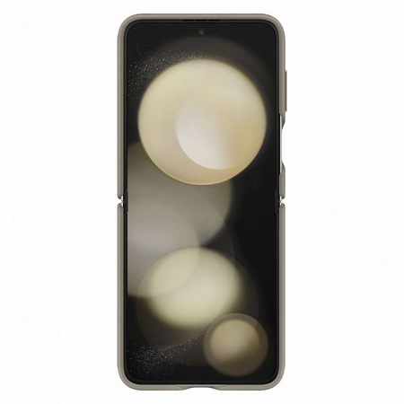 Öko-Lederhülle für Samsung Galaxy Z Flip 5 – braun