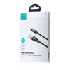 Joyroom Light-Speed ​​​​Series SA25-AC6 USB-A/USB-C-Schnellübertragungskabel 100 W 1,2 m – Schwarz