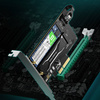 Ugreen Erweiterungskartenadapter PCIe 3.0 x4 zu SSD M.2 M-Key / M.2 B-Key schwarz (CM302)