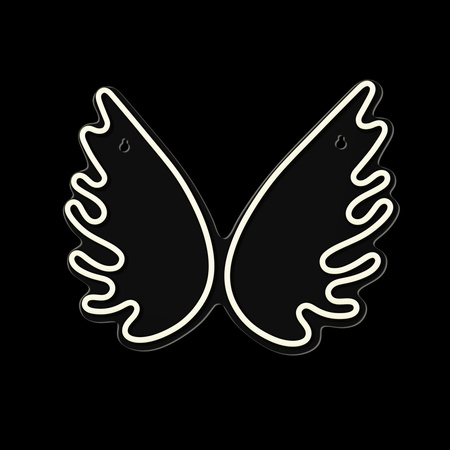 Neon PLEXI LED SKRZYDŁA białe FPNE09X Forever Light