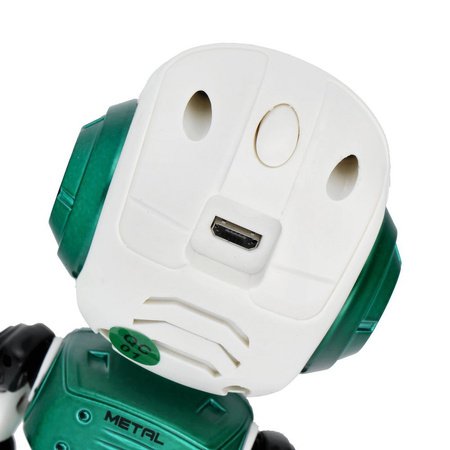 Robot elektroniczny zielony