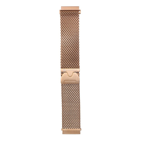 Pasek do Samsung Galaxy Watch Forcell F-Design FS10 stal 20 mm złoty