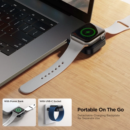 Joyroom JR-WQW03 wireless charger for Apple Watch smartwatches - black