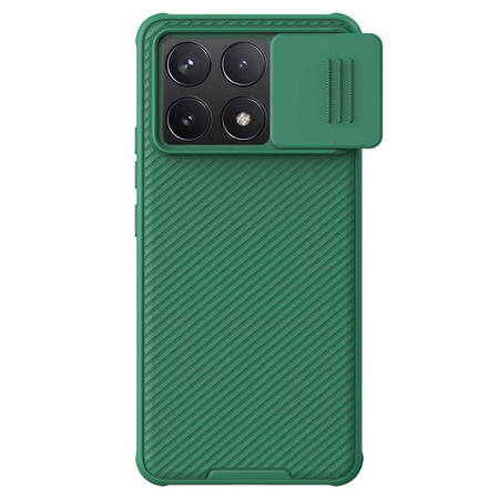 Schutzhülle XIAOMI REDMI K70 / K70 PRO / POCO F6 PRO Nillkin CamShield Pro dunkelgrün