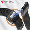 Pasek do Samsung Galaxy Watch Forcell F-Design FS11 magnetyczny stal 20 mm czarny