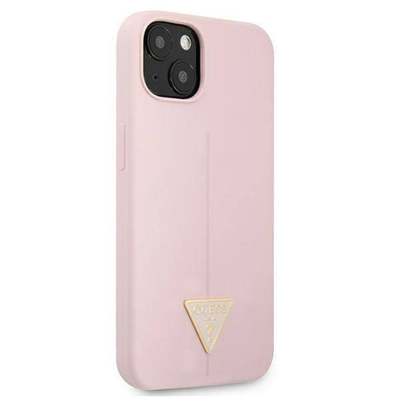 Guess GUHCP13SSLTGU iPhone 13 mini 5.4 "lila / lila Hardcase Silikondreieck