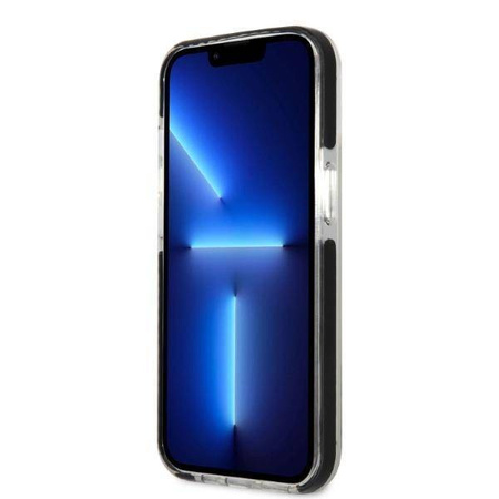 Original Handyhülle IPHONE 13 PRO MAX Karl Lagerfeld Hardcase Karl & Choupette weiß