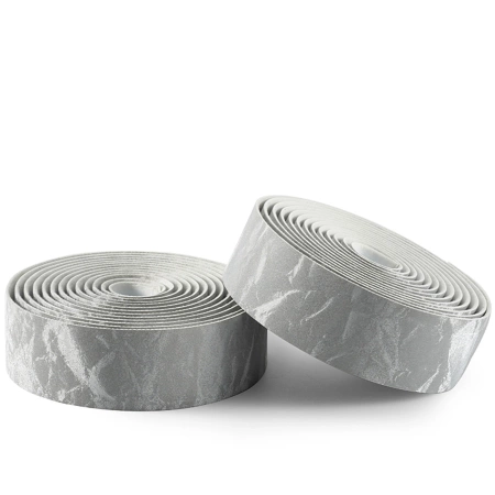 Rockbros PU Lenkerband "Velour" Muster - Grau