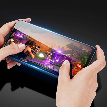 Dux Ducis 9D Tempered Glass Vollbild 9H Panzerglas mit Rahmen Realme C35 schwarz (case friendly)