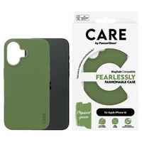 CARE by PanzerGlass Fashion Case iPhone 16 6,1" grün/grün MagSafe 1385