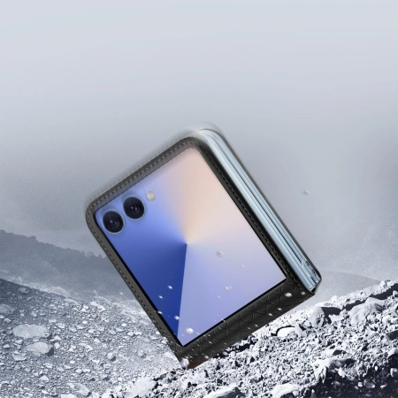 Etui Dux Ducis Bril na Samsung Galaxy Z Flip 7 - czarne