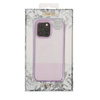 Kingxbar Plain Series Hülle für iPhone 13 Pro Max Silikonhülle lila