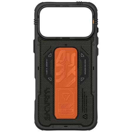 Etui Skinarma Phantom do iPhone 17 Pro Max Magnetic Charging + Grip Stand oliwkowy