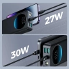Joyroom JR-PBF03 30W 30000mAh powerbank + USB-A - USB-C cable 0.25m - black