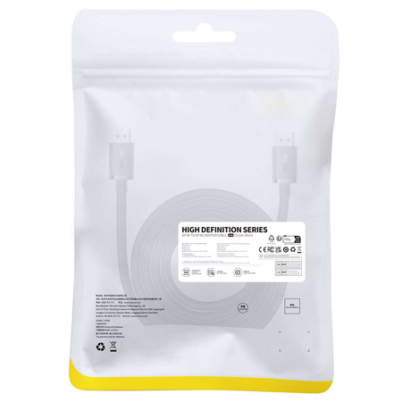DisplayPort 8K 60Hz Kabel 2m Baseus High Definition Series - schwarz
