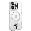 Karl Lagerfeld KLHMP13LHNKCIT iPhone 13 Pro 6.1&quot; hardcase transparent Iconic Karl&amp;Choupette Magsafe