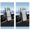 Wozinsky WEDZ-3Y8S clamp car holder with 15W inductive charger for phone on the air vent - black