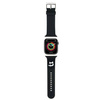 Pasek do APPLE WATCH 4 / 5 / 6 / 7 / 8 / SE / ULTRA (42 / 44 / 45 / 49 MM) Karl Lagerfeld Strap 3D Rubber Choupette Head (KLAWLSLCNK) czarne