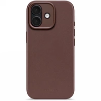 Decoded Leather Backcover case with MagSafe for iPhone 17 - brown