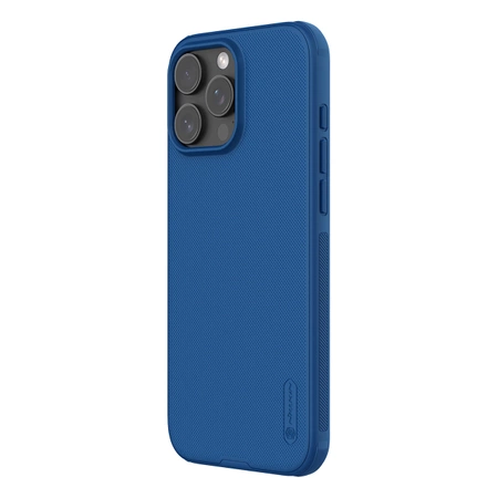 Etui Nillkin Super Frosted Shield Pro Magnetic Case na iPhone 16 Pro - niebieskie