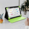 Uniwersalne etui / pokrowiec BLUN na tablet 12,4" limonka (UNT)