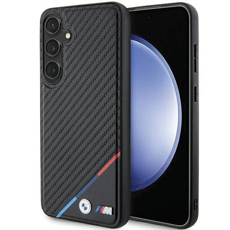 BMW BMHMS24S23PUDTK S24 S921 black/black hardcase Carbon Tricolor Line MagSafe