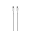 PURO ICON Soft Cable – Kabel USB-C do USB-C 1.5 m (White)