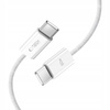 TECH-PROTECT KABEL ULTRABOOST CLASSIC 60W 3A USB-C/USB-C 1M WHITE
